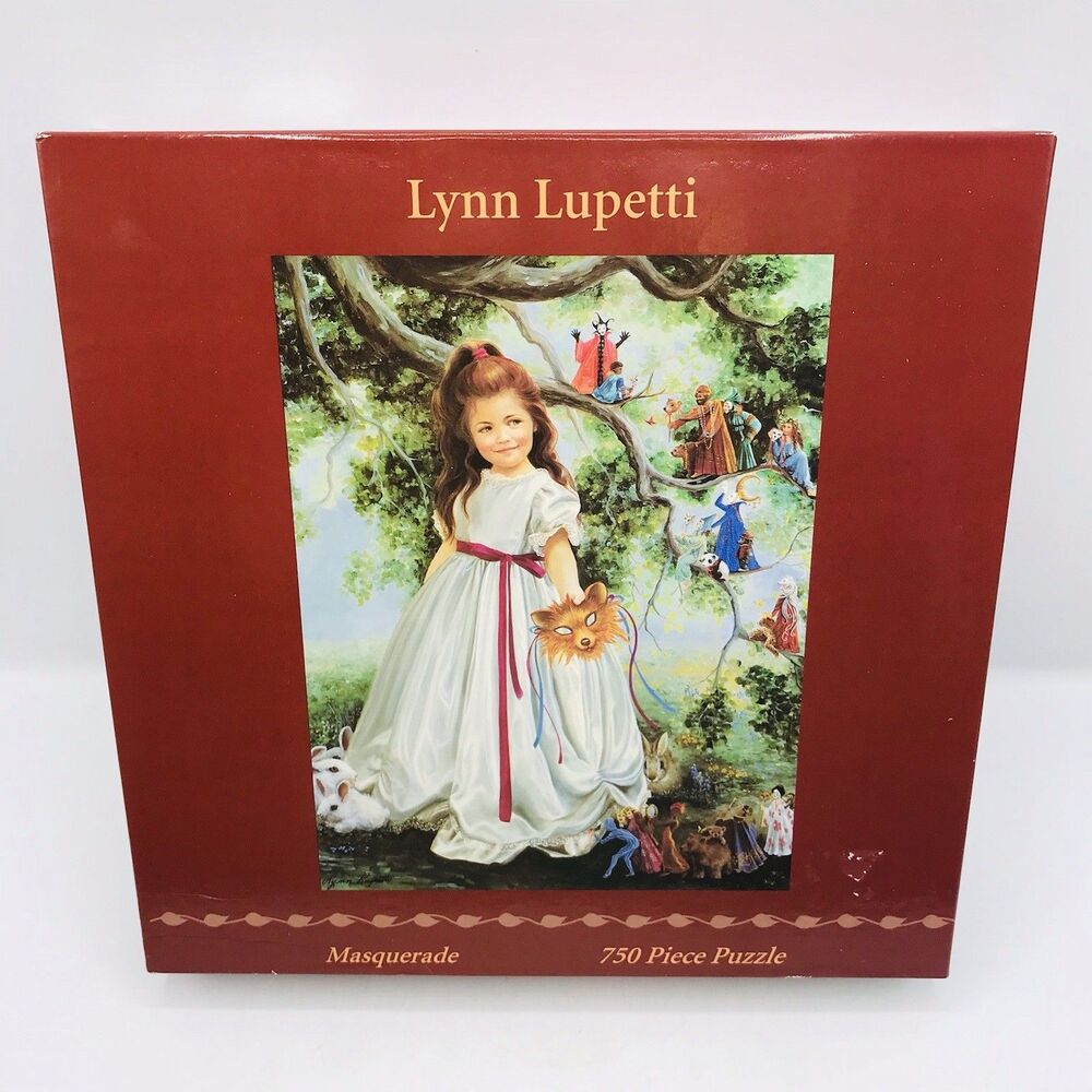Ceaco 1999 Puzzle "Masquerade" Lynn Lupetti 750 Piece 2932-4 24x18 NEW SEALED